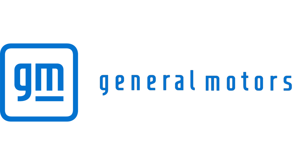 This is the General Motors (GM) logo. Let me know if you need any modifications or additional details!